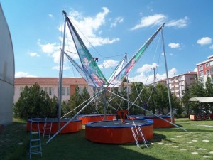 salto trambolin 7m galveniz ithal yuvarlak toysmar 7